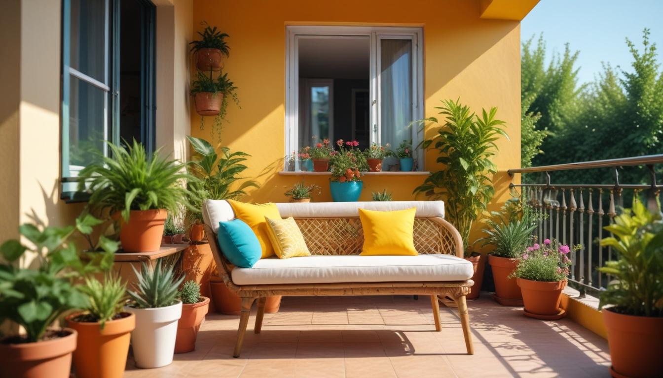 Yaz Aylarında Balkon ve Terasınızı Güzelleştirin